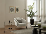 Nebella Chair in Cream - 200-SIM-CALVE03-B