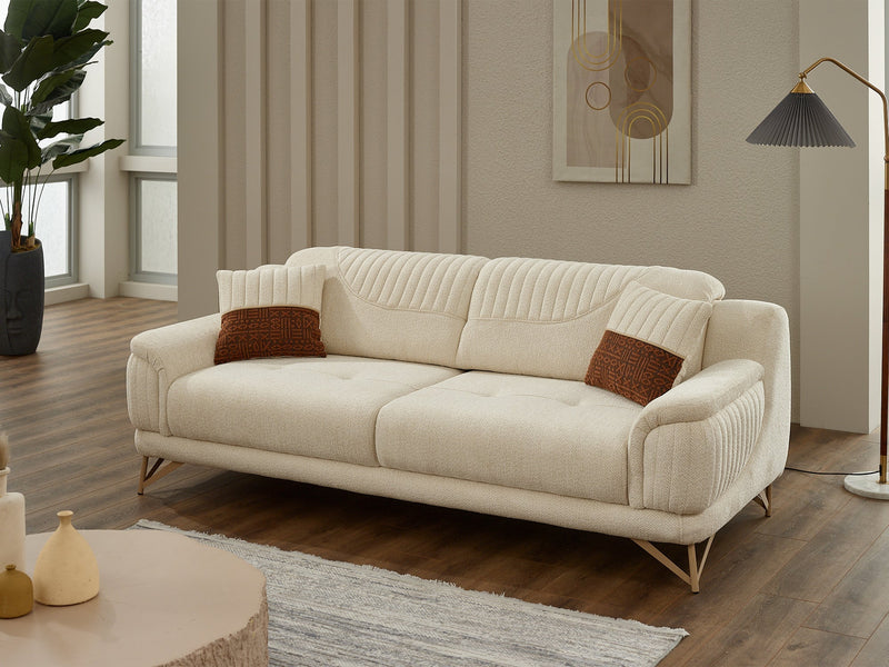 Nebella Convertible Sofa in Grey - 200-SIM-CALVE18-3