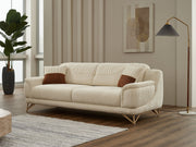Nebella Convertible Sofa in Grey - 200-SIM-CALVE18-3