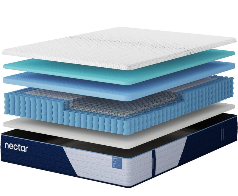 Nectar Classic Hybrid White King Mattress - M14041