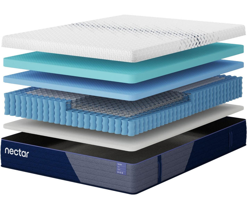 Nectar Luxe Hybrid White King Mattress - M14241