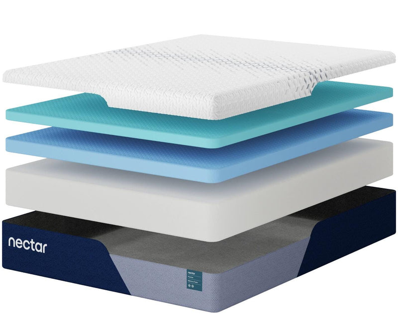 Nectar Premier Memory Foam White King Mattress - M12641