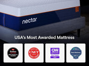 Nectar Ultra Hybrid White Queen Mattress - M14331CR
