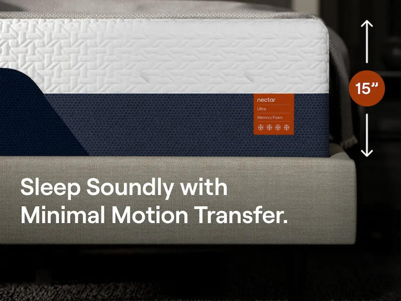 Nectar Ultra Memory Foam White Queen Mattress - M12831CR