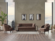 Nefes Convertible Loveseat in Brown - 200-SER-NEF-PINAR21-2