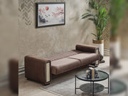 Nefes Convertible Loveseat in Brown - 200-SER-NEF-PINAR21-2