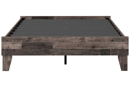 Neilsville Multi Gray Full Platform Bed - Gate FurnitureFull Bed