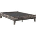 Neilsville Multi Gray Full Platform Bed - Gate FurnitureFull Bed