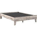 Neilsville Whitewash Full Platform Bed - Gate FurnitureFull Bed