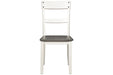 Nelling Two-tone Dining Chair (Set of 2) - D287-01 - Lara Furniture