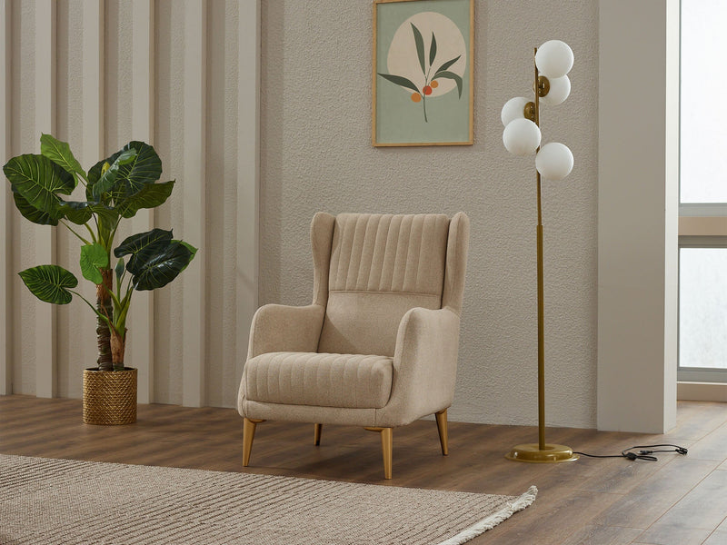 Neo Chair in Beige - 200-SIM-NEO-GIRNE03-B