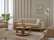 Neo Convertible Loveseat in Beige - 200-SIM-NEO-GIRNE03-2
