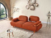 Neo Mustang Convertible Sofa in Cream - 200-ELIF-NEOM-A183-3