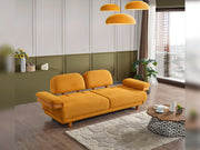 Neo Mustang Convertible Sofa in White - 200-ELIF-NEOM-A184-3