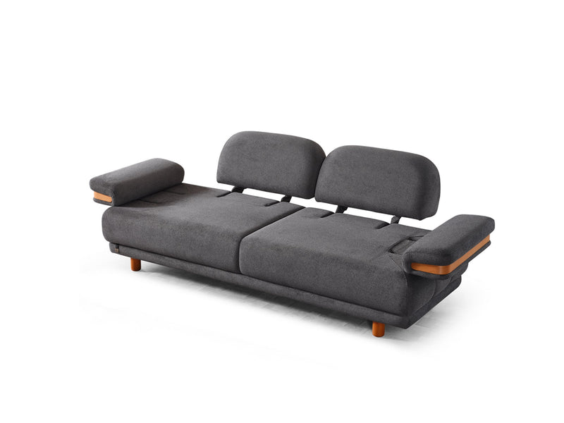 Neo Mustang Convertible Sofa in White - 200-ELIF-NEOM-A184-3