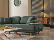 Neo Mustang Convertible Sofa in Yellow - 200-ELIF-NEOM-A185-3