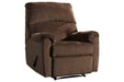 Nerviano Chocolate Recliner - Gate FurnitureRecliner