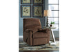 Nerviano Chocolate Recliner - Gate FurnitureRecliner