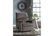 Nerviano Gray Recliner - Gate FurnitureRecliner