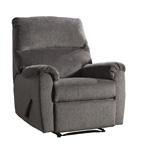 Nerviano Gray Recliner - Gate FurnitureRecliner