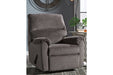 Nerviano Gray Recliner - Gate FurnitureRecliner