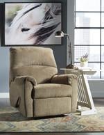 Nerviano Mocha Recliner - Lara FurnitureRecliner