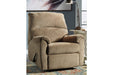 Nerviano Mocha Recliner - Gate FurnitureRecliner