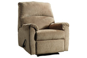 Nerviano Mocha Recliner - Lara FurnitureRecliner