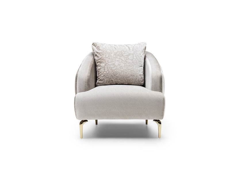 Nevada Chair in Beige - 200-ST-NEV-FLORIA07-B