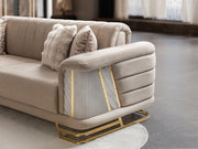 Nevada Convertible Sofa in Beige - 200-ST-NEV-FLORIA07-3