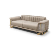 Nevada Convertible Sofa in Beige - 200-ST-NEV-FLORIA07-3