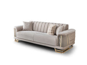 Nevada Convertible Sofa in Cream - 200-ST-NEV-KENZO20-3