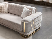 Nevada Convertible Sofa in Cream - 200-ST-NEV-KENZO20-3