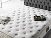 Nevada Storage Bed With Headboard Grey - Twin in Grey - 110-NEV-GREY-100-SB
