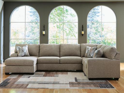 Newellen Hemp 3-Piece Sectional with Chaise - 48404S1