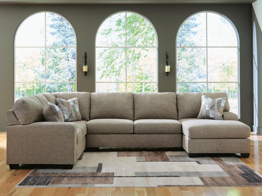 Newellen Hemp 3-Piece Sectional with Chaise - 48404S2