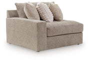 Nexora-Court Burlap Left-Arm Facing Corner Chair - PC6800864