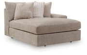 Nexora-Court Burlap Right-Arm Facing Corner Chaise - PC6800817