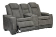 Next - Gen DuraPella Power Reclining Loveseat with Console - Gate FurniturePower Reclining Loveseat
