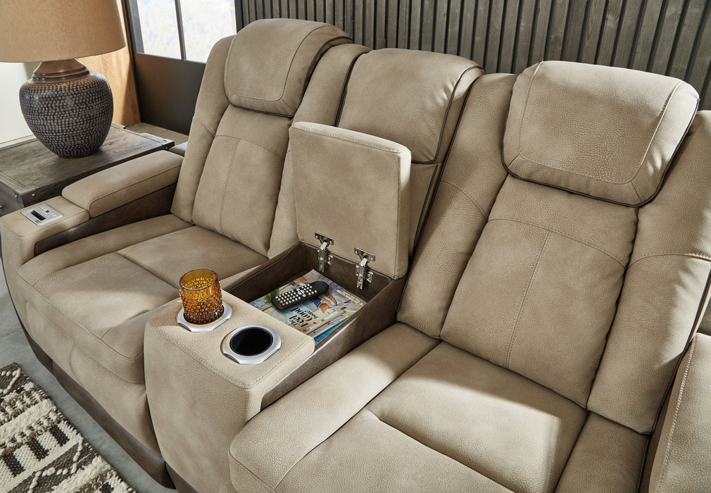 Next - Gen DuraPella Power Reclining Loveseat with Console - Gate FurniturePower Reclining Loveseat
