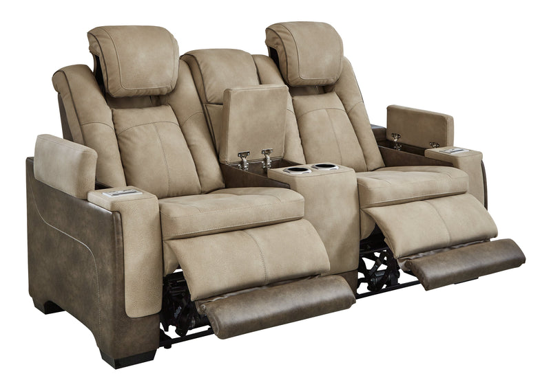 Next - Gen DuraPella Power Reclining Loveseat with Console - Lara FurniturePower Reclining Loveseat