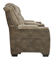 Next - Gen DuraPella Power Reclining Loveseat with Console - Lara FurniturePower Reclining Loveseat