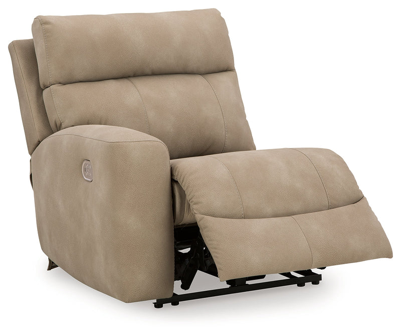 Next-Gen DuraPella Sand Left-Arm Facing Power Recliner - 6100458