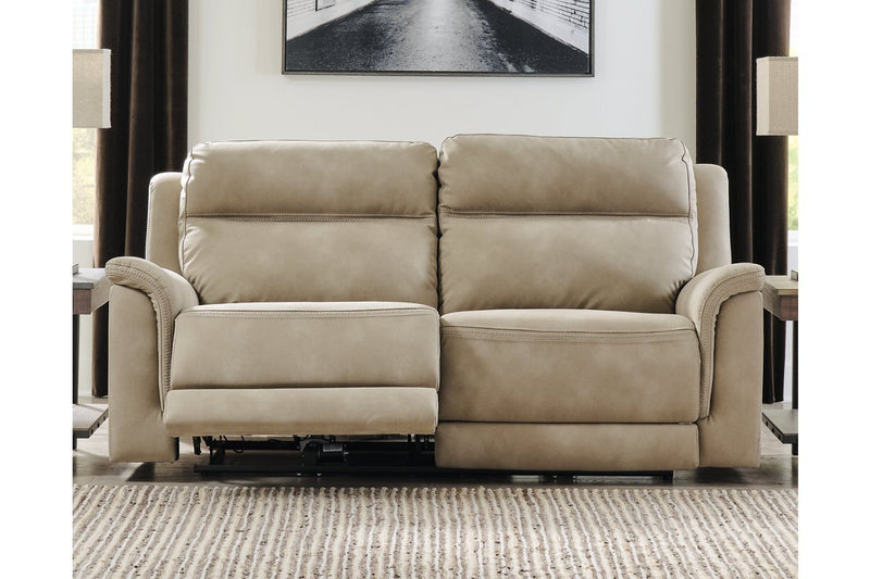 Next - Gen DuraPella Sand Power Reclining Sofa - Lara FurniturePower Reclining Sofa