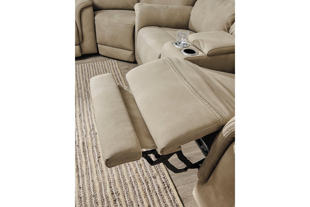 Next - Gen DuraPella Sand Power Reclining Sofa - Gate FurniturePower Reclining Sofa