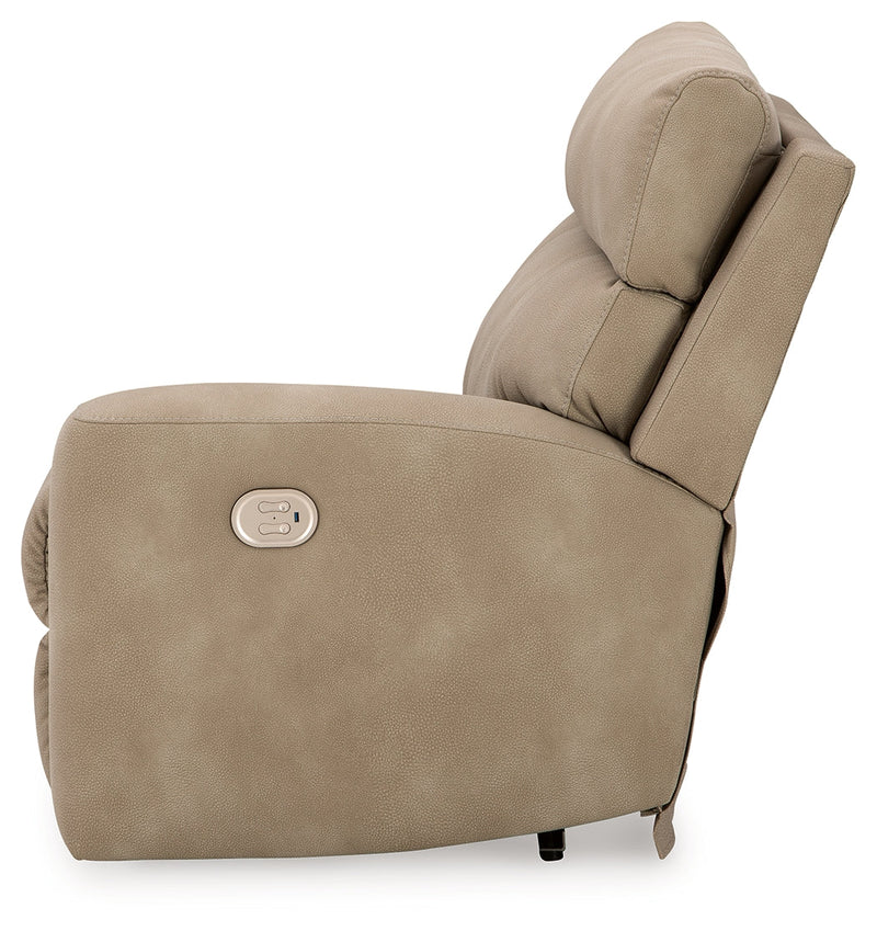 Next-Gen DuraPella Sand Right-Arm Facing Power Recliner - 6100462