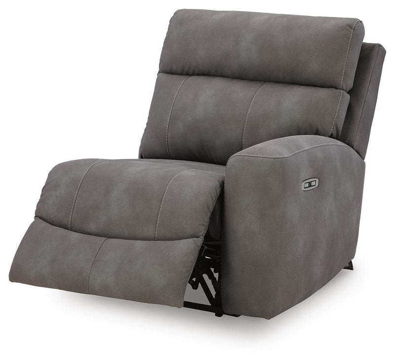 Next-Gen Durapella Slate 3-Piece Power Reclining Sectional - 61003S9