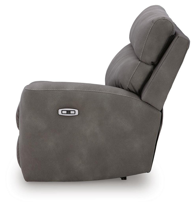 Next-Gen Durapella Slate 3-Piece Power Reclining Sectional - 61003S9