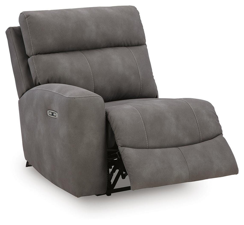 Next-Gen Durapella Slate 3-Piece Power Reclining Sectional - 61003S9