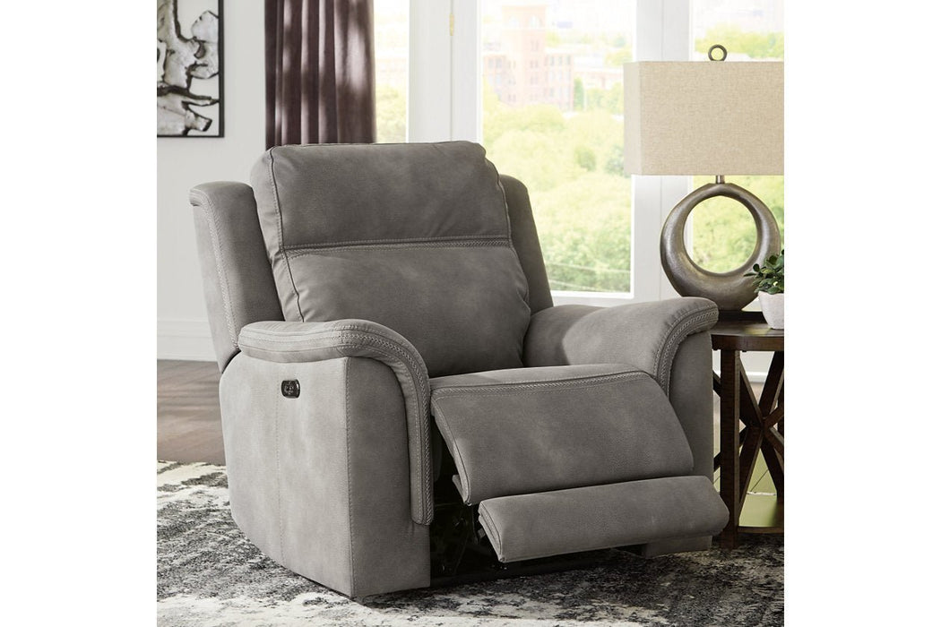 Next - Gen DuraPella Slate Power Recliner - Gate FurniturePower Recliner